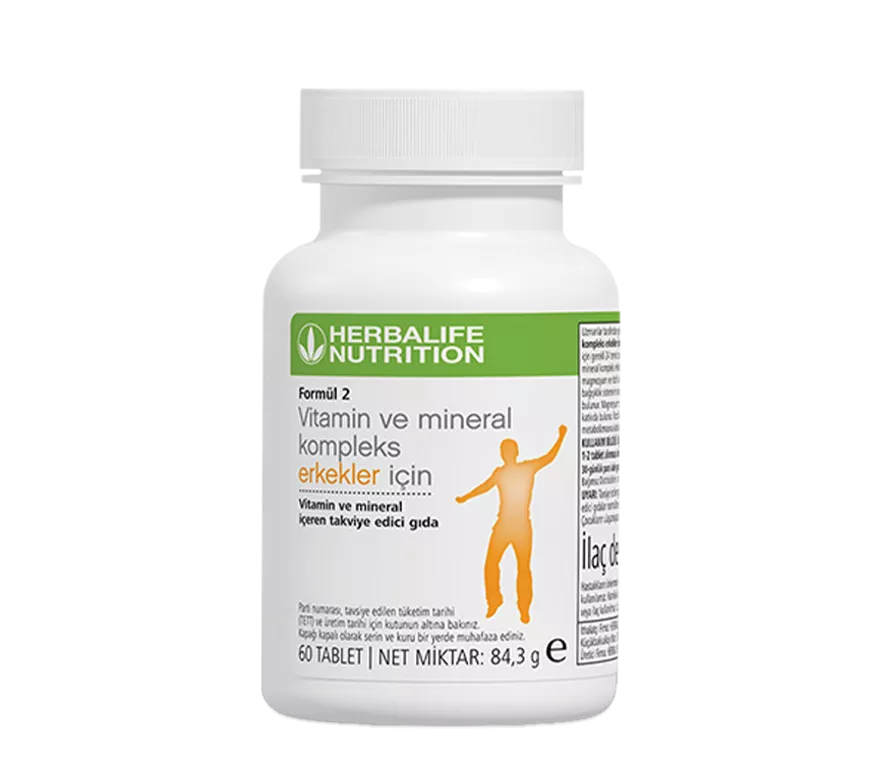 Vitamin ve Mineral Kompleks Erkekler İçin​